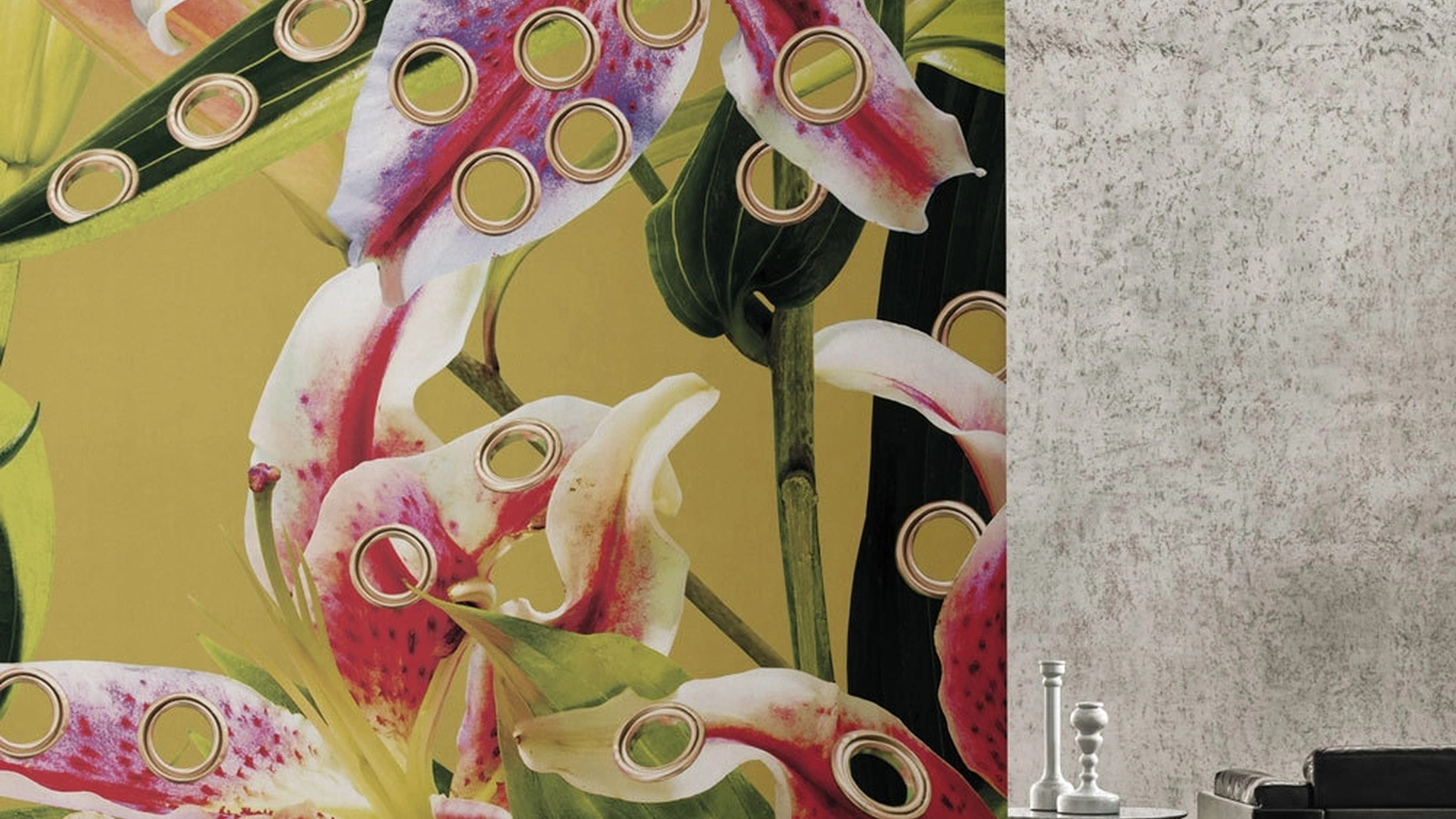 Carta da parati Holes of Paradise di London Art