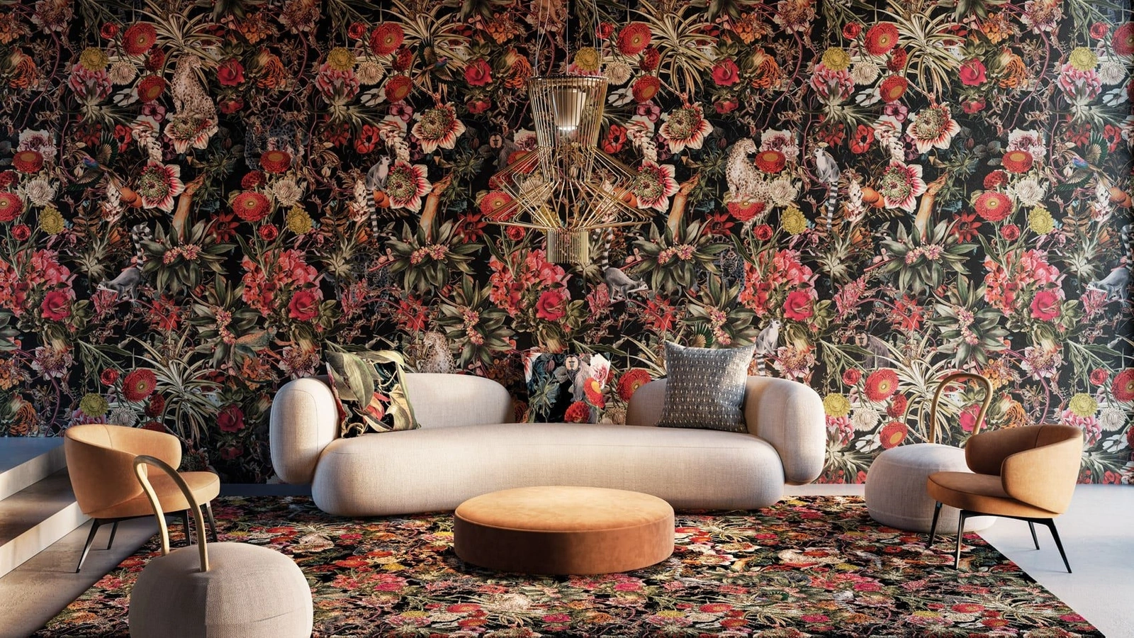 Carta da parati Zaira di Instabilelab