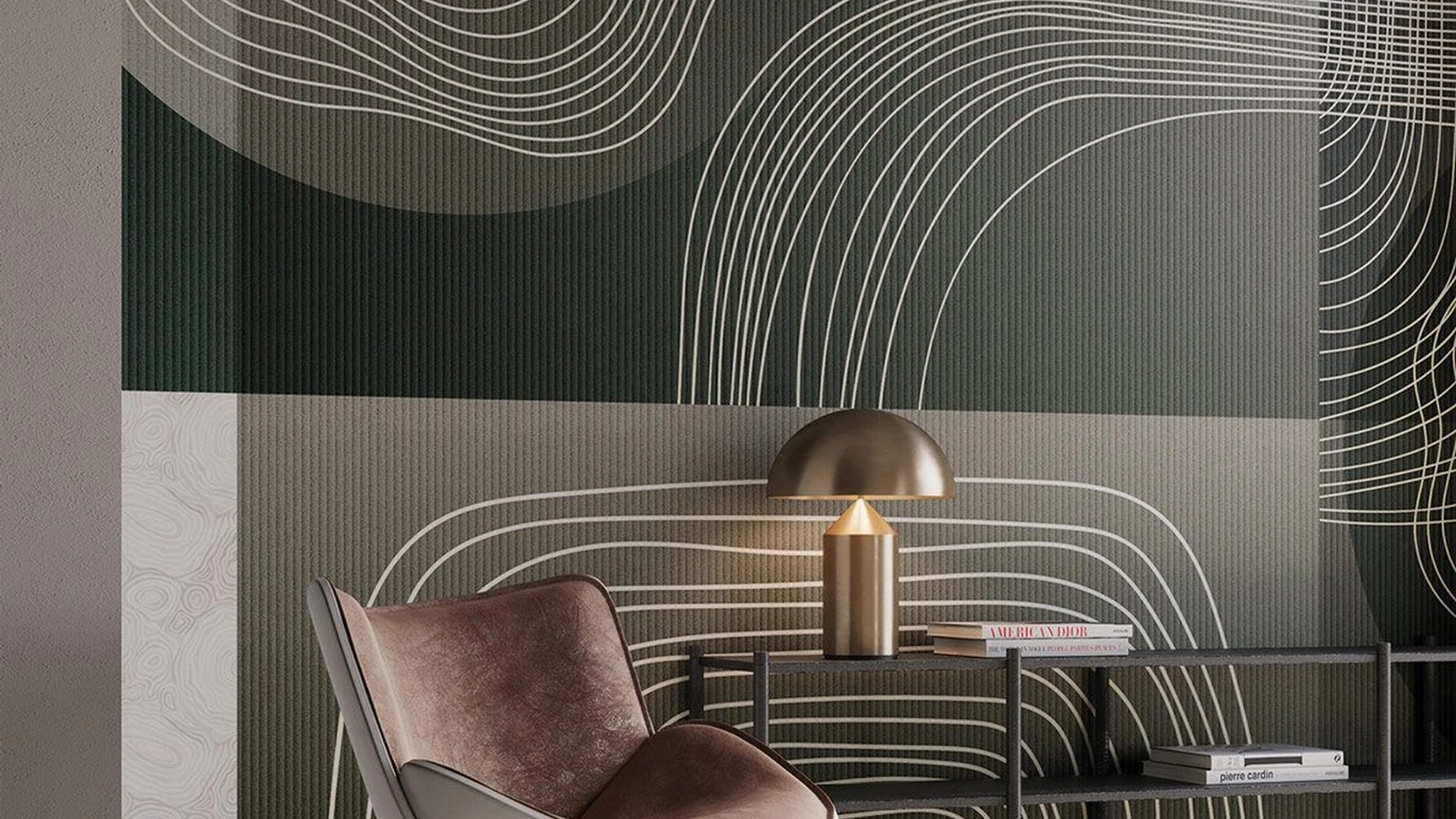 Carta da parati Samira di Instabilelab