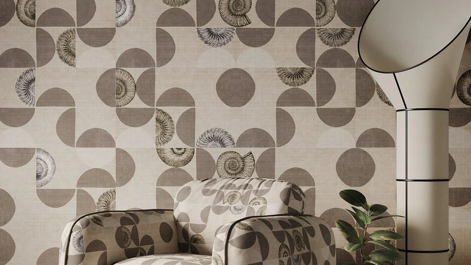 Carta da parati Selene di Instabilelab