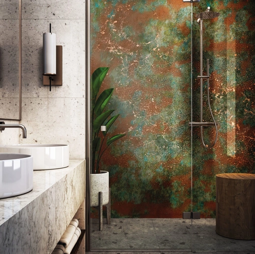 Carta da parati Timeworn di London Art