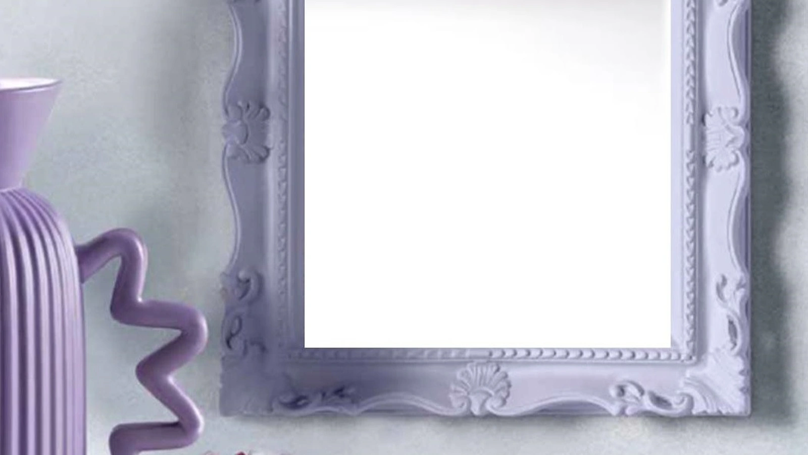 Specchio Adone con cornice in legno laccato de La Vetreria