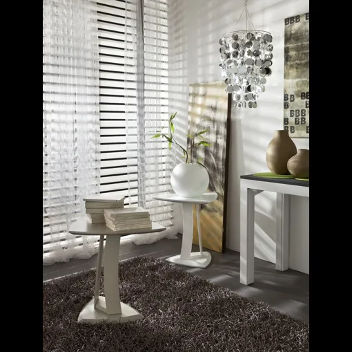 Tavolino di design in laccato opaco Emma de La Primavera