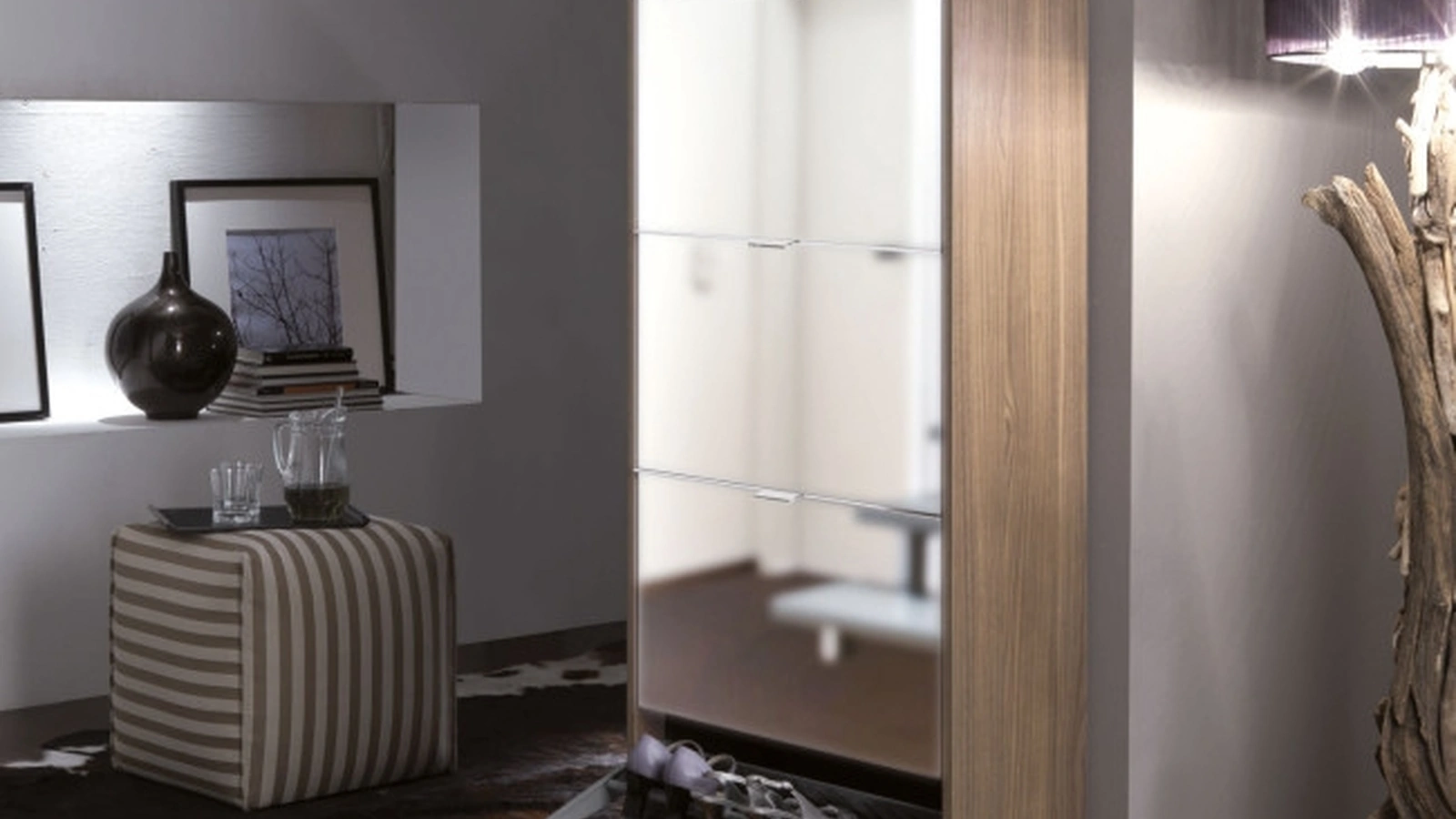 Scarpiera Family Mirror di Maconi