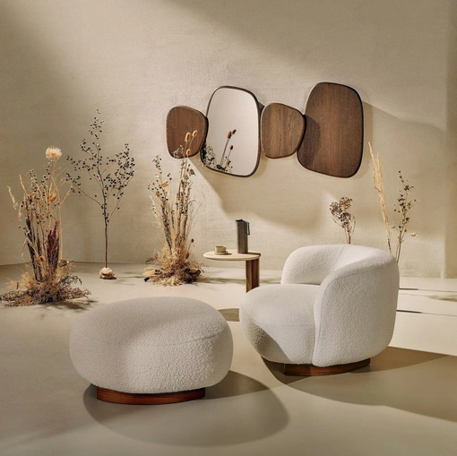 Pouf Pebble Big di Nature Design