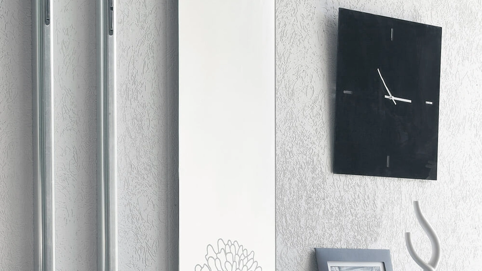 Specchio rettangolare con serigrafia Frill di Ponti Terenghi