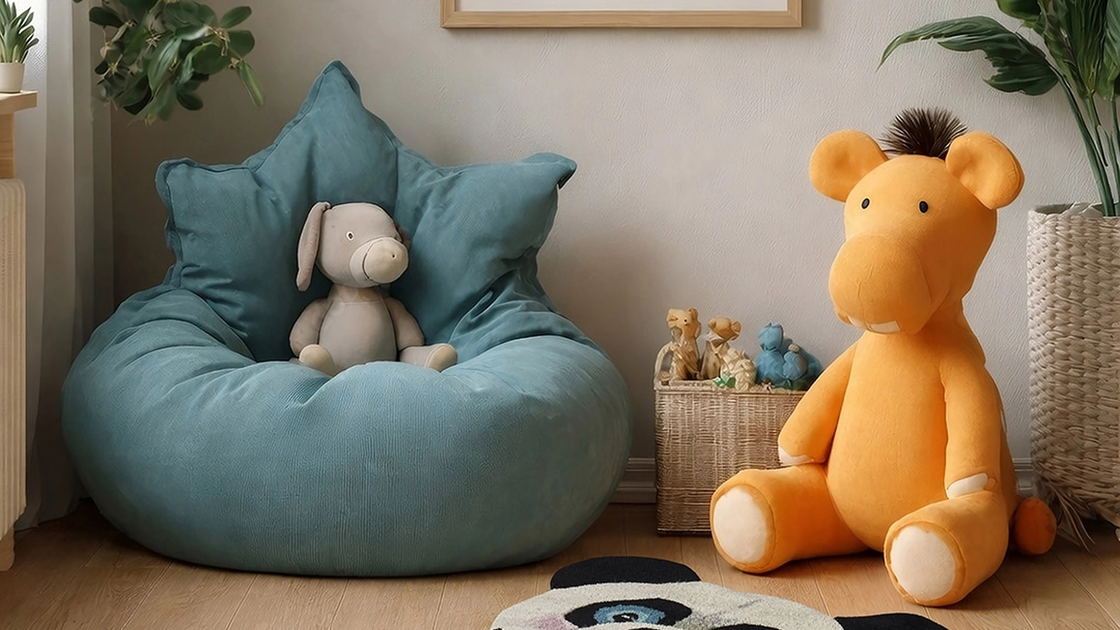 Tappeto per bambini Animals di Sitap
