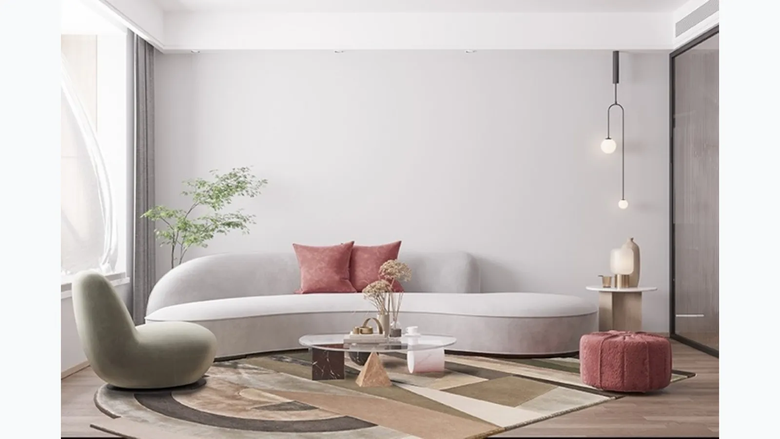 Tappeto di design Sunset di Sitap