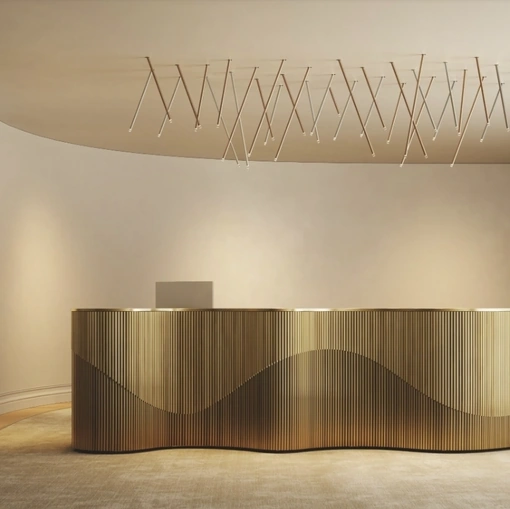 Lampada a soffitto A-Tube Nano Swing di Lodes