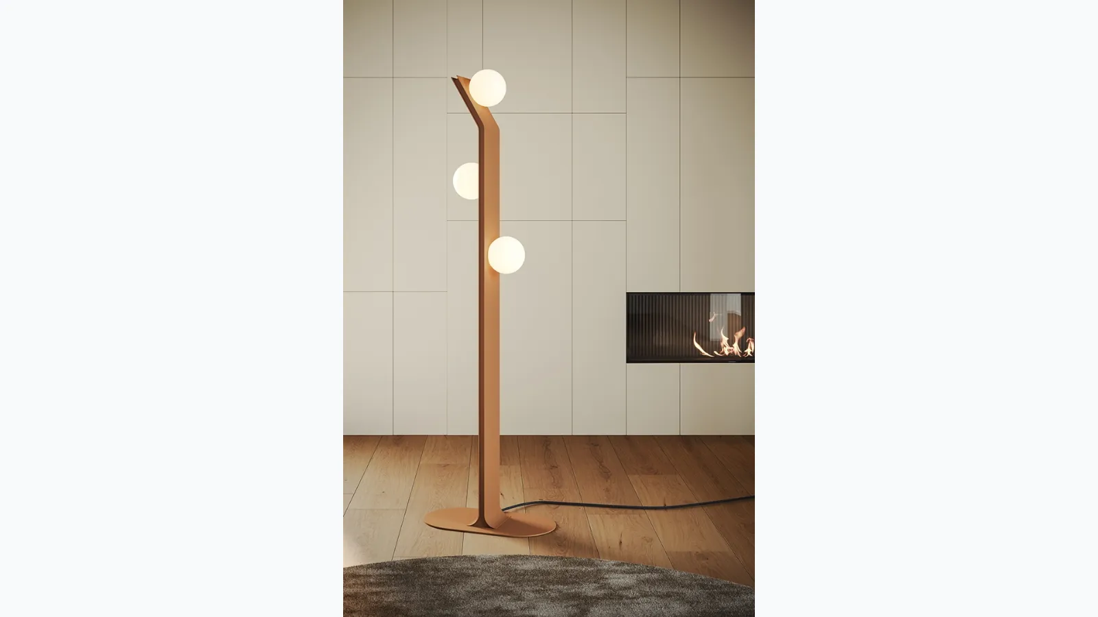 Lampada da terra Brand Floor di Ronda Design