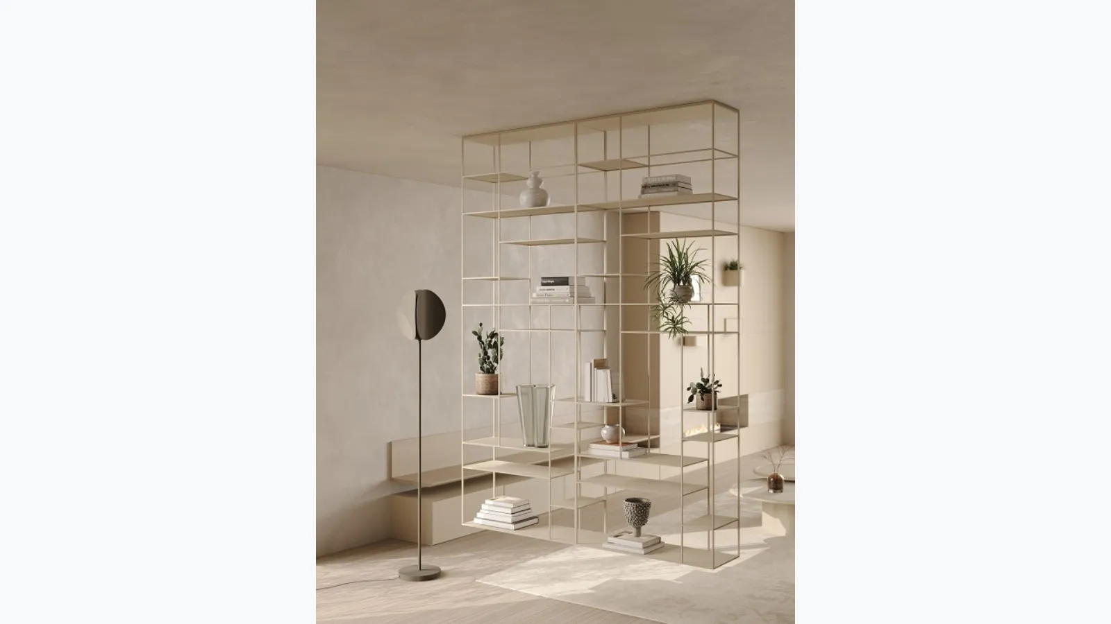 Lampada da terra Flake Floor di Ronda Design