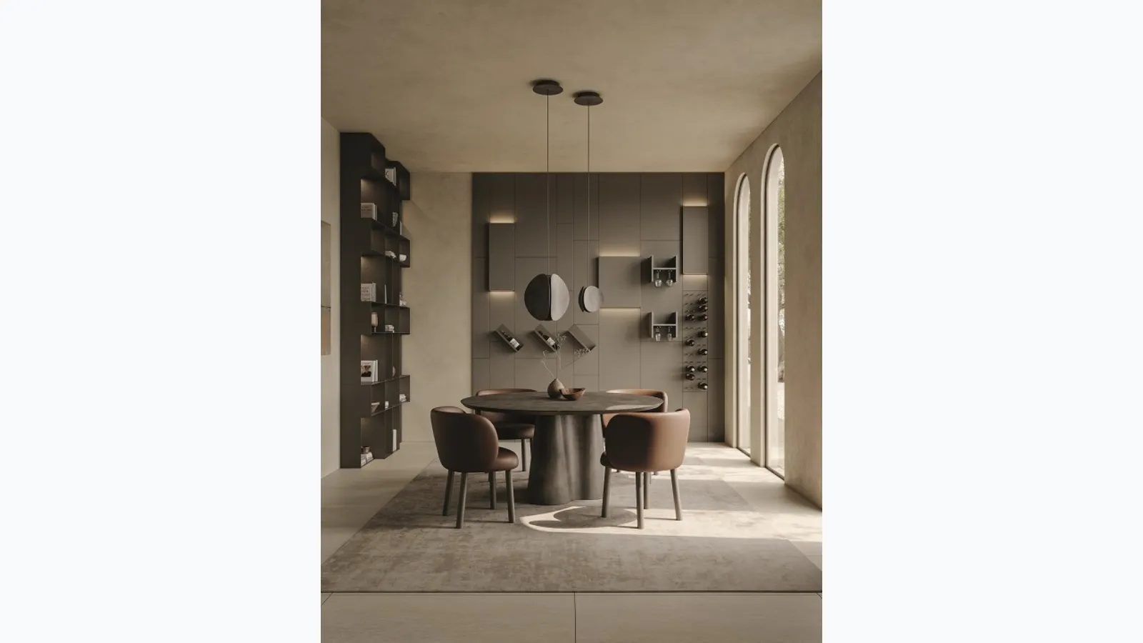 Lampada a sospensione Flake di Ronda Design