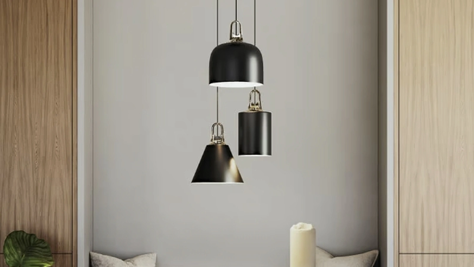 Lampada a sospensione Jim Bell di Lodes
