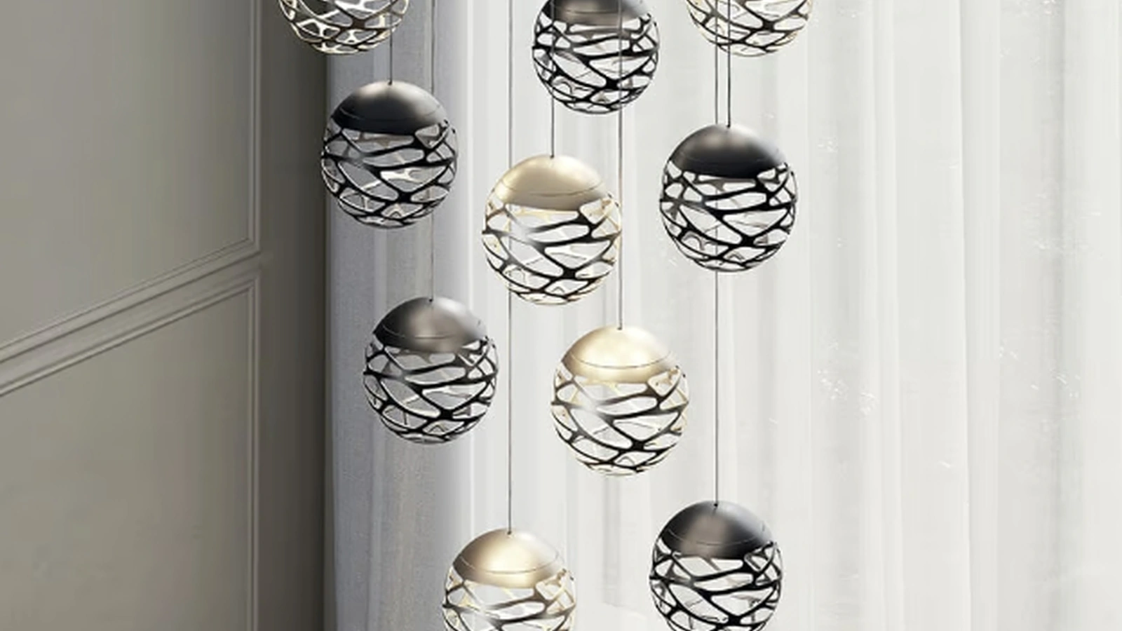 Lampada a sospensione Kelly Cluster di Lodes