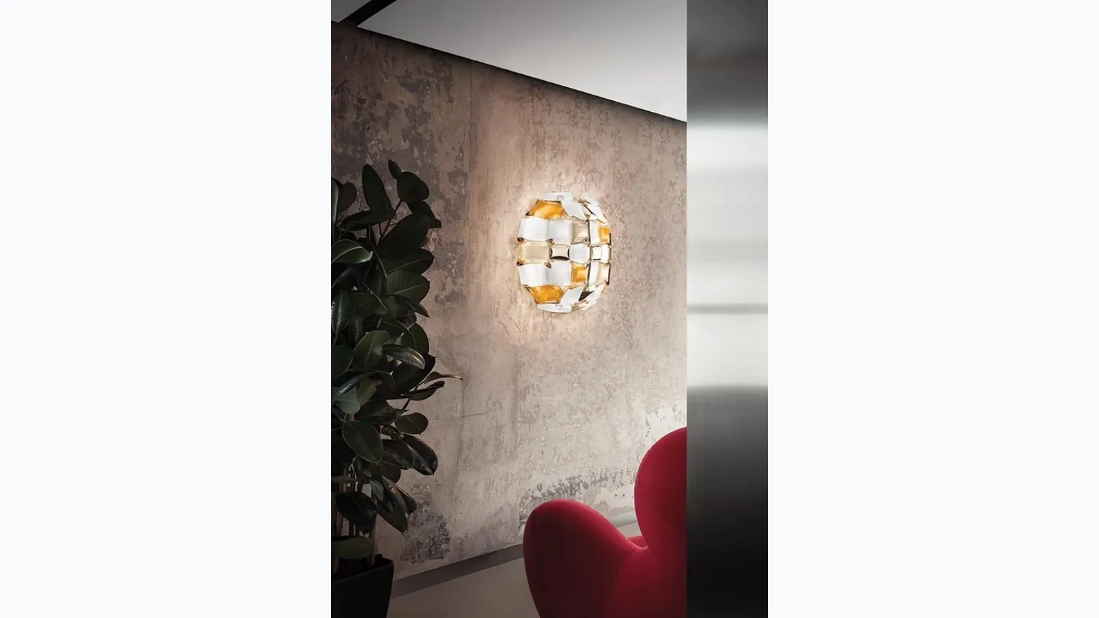 Lampada Mida Ceiling/wall di Slamp