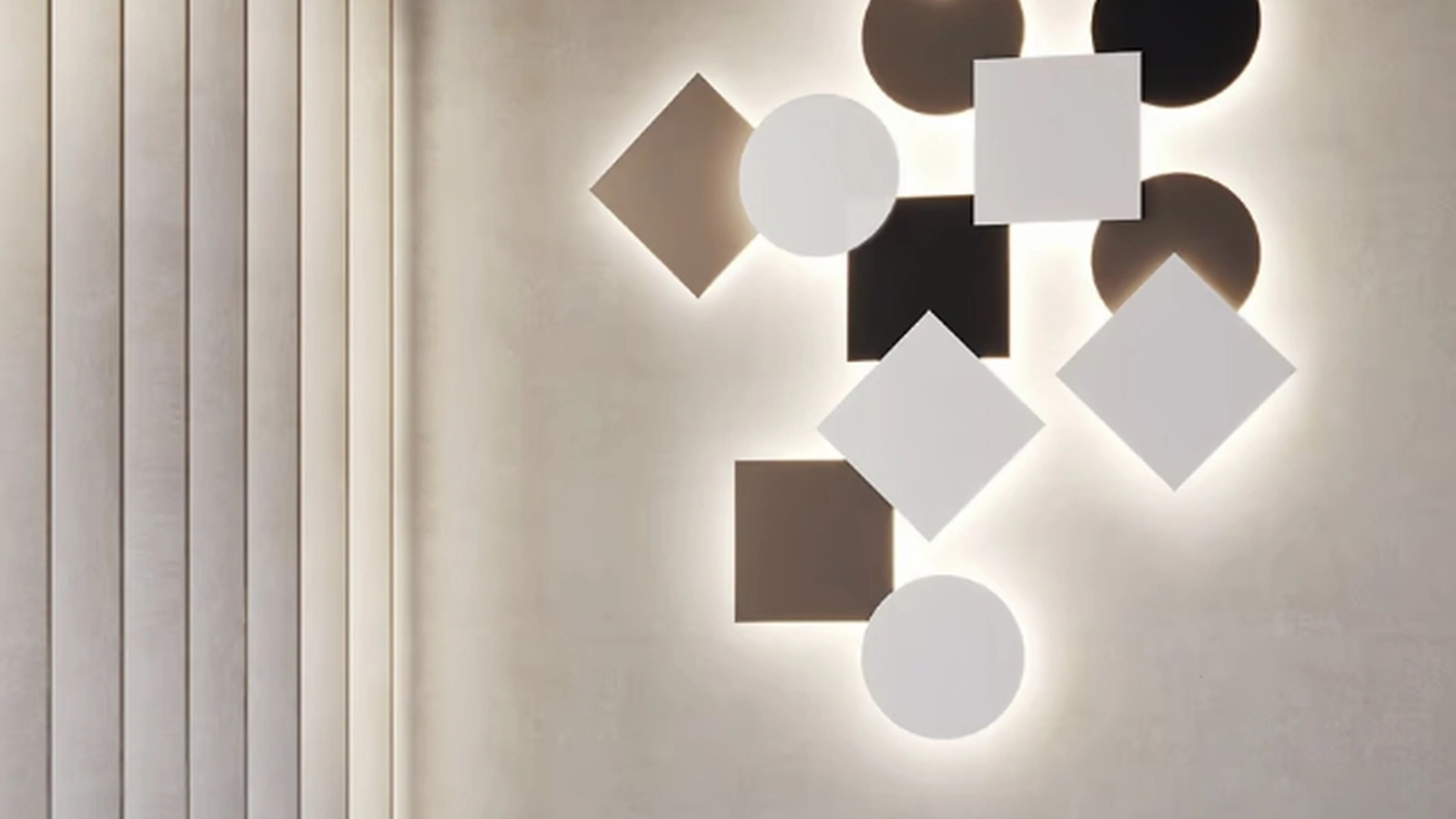Lampada da parete Puzzle Mega di Lodes