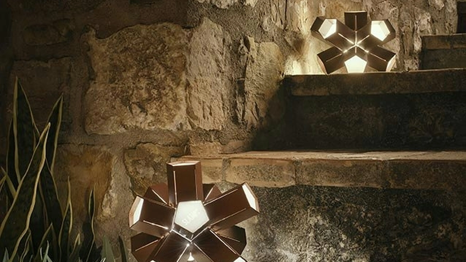 Lampada Bang Outdoor Step Light di Slamp