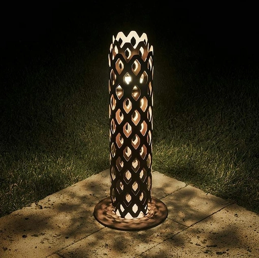 Lampada Charlotte Outdoor Bollard di Slamp