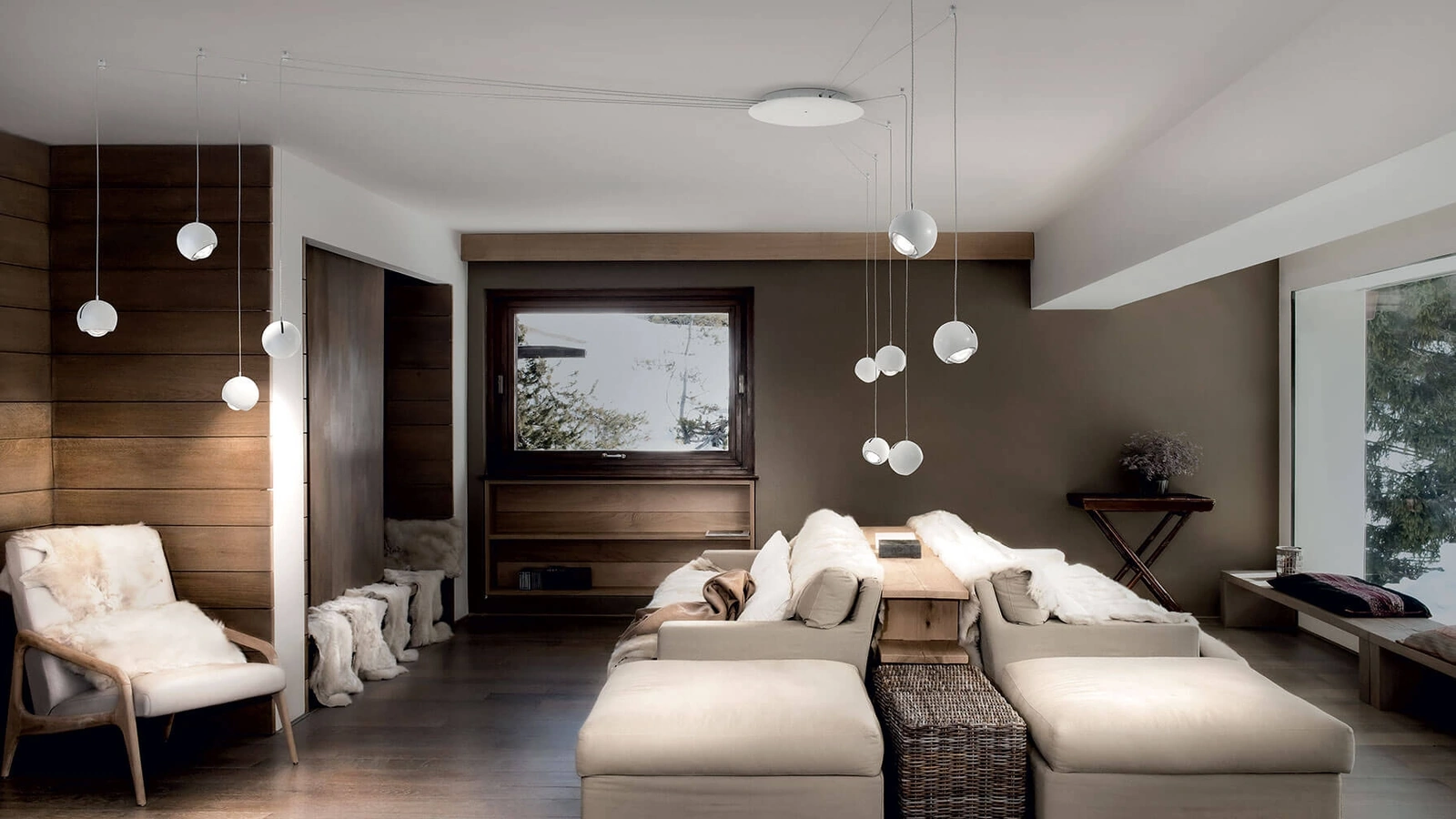 Lampada a sospensione Spider di Lodes