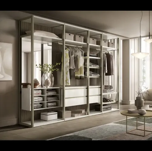 Cabina armadio Antares A121 di Moretti Compact Giorno Notte