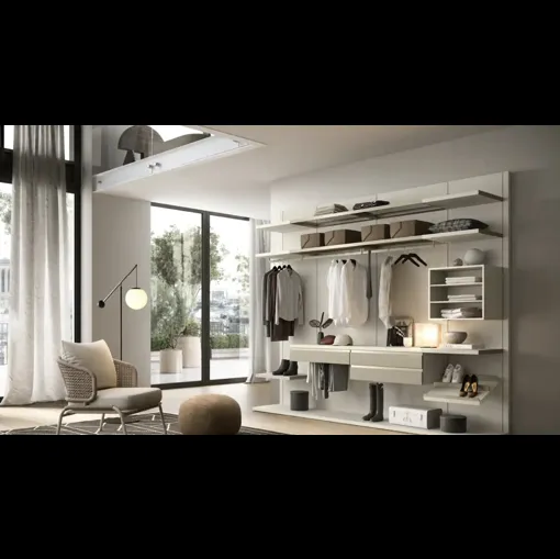 Cabina armadio Gemini G223 di Moretti Compact Giorno Notte