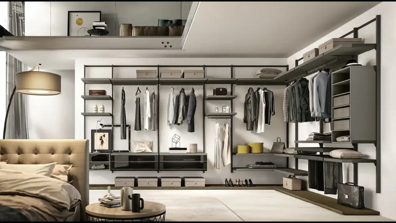 Cabina armadio Orion O423 di Moretti Compact Giorno Notte