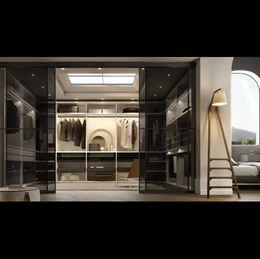 Cabina armadio Taurus T501 di Moretti Compact Giorno Notte