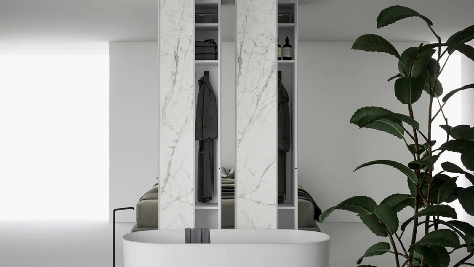 Armadio Freedhome Pilastri Bifacciali di Caccaro