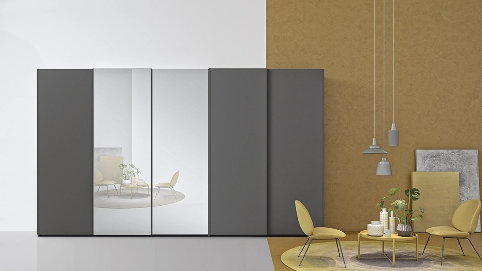 Armadio Linear U35 di Colombini Casa