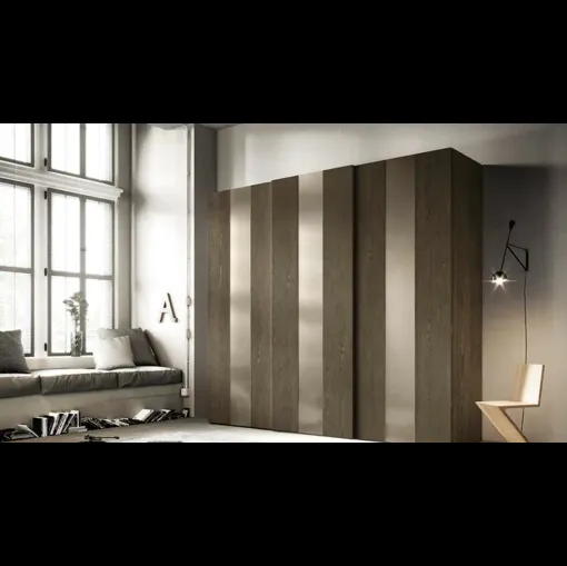 Armadio Maestrale S180 di Moretti Compact Giorno Notte