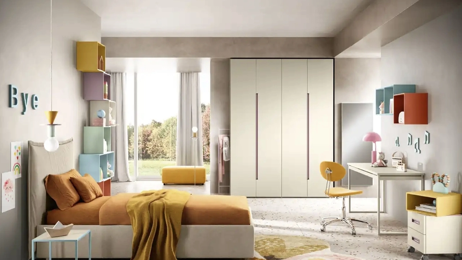 Cameretta K107 di Moretti Compact Camerette