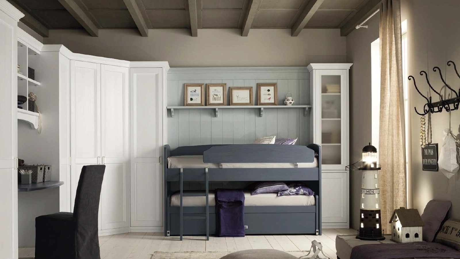 Cameretta mini castello N15 Nuovo Mondo di Scandola