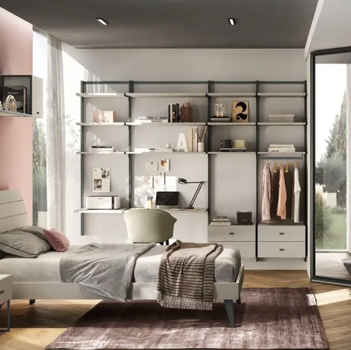 Cameretta componibile Y105 di Moretti Compact Camerette