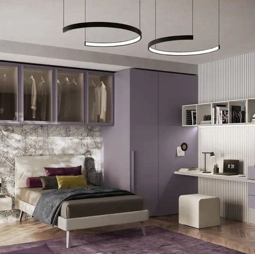 Cameretta a ponte Y109 di Moretti Compact Camerette