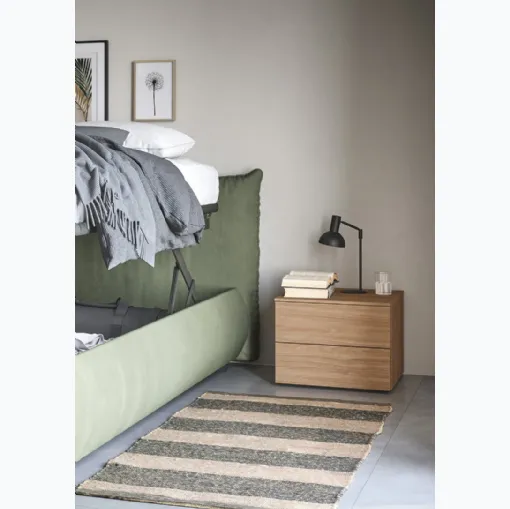 Comodino Atene in melaminico di Cinquanta3