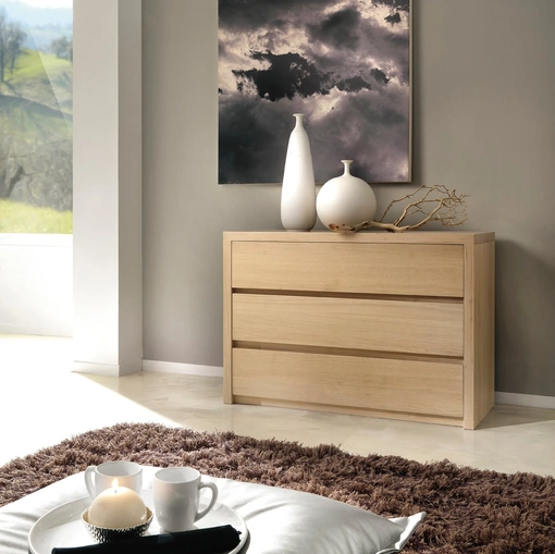 Comò in Rovere massello Dreams TL1803 di Conarte
