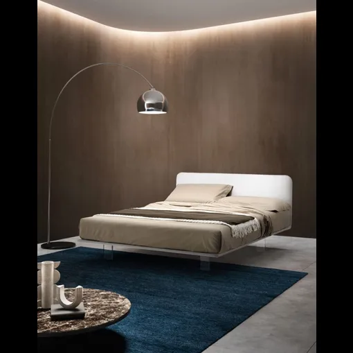Letto in tessuto imbottito Brillant di Bside