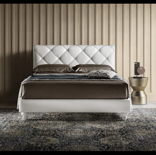 Letto in ecopelle Novel Lux di Bside