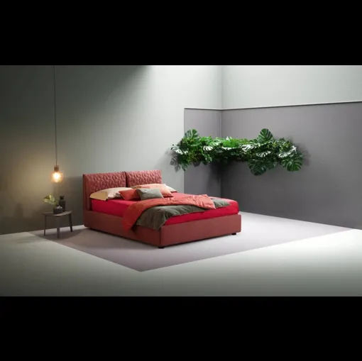 Letto in tessuto trapuntato e imbottito Spin di Bside