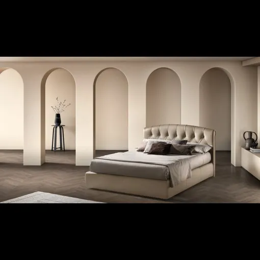 Letto Dream in ecopelle di Bside