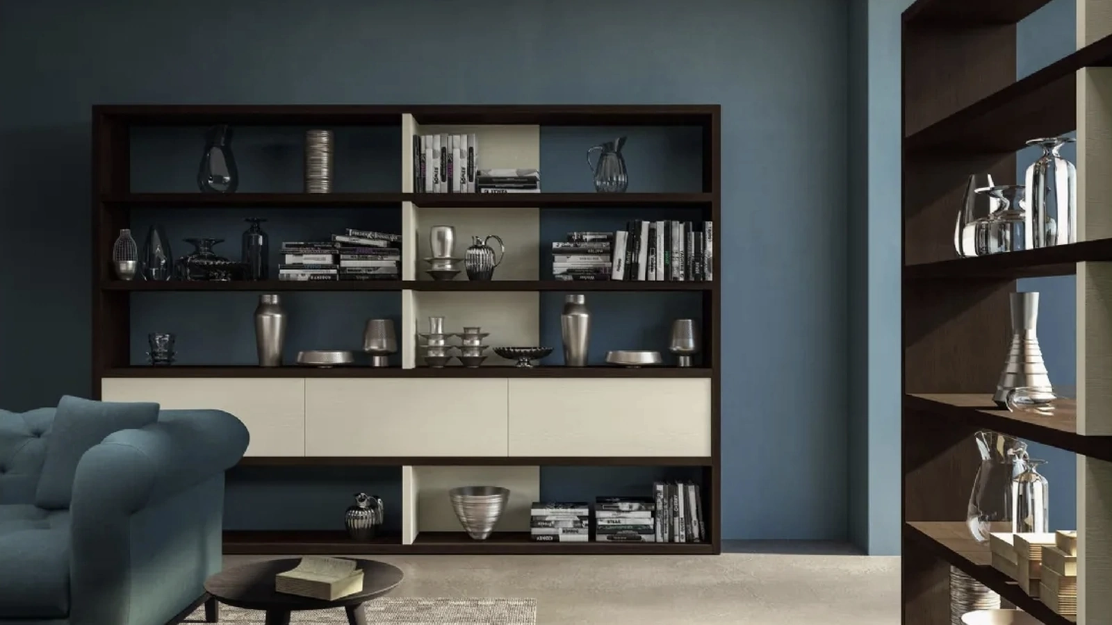 Libreria componibile Modula di Fratelli Mirandola