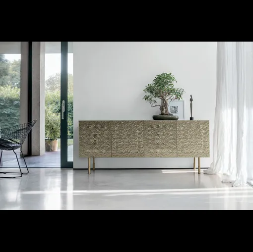 Madia Artemide in vetro ondulato di Target Point