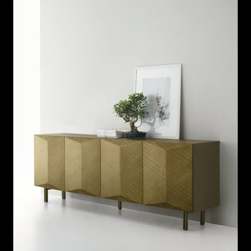 Madia Dalia 220 in laccato spazzolato di Target Point