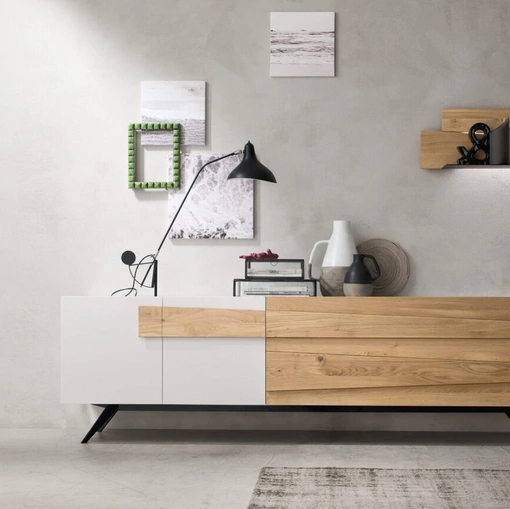 Madia Scuderia 01 in legno e laccato di Maronese