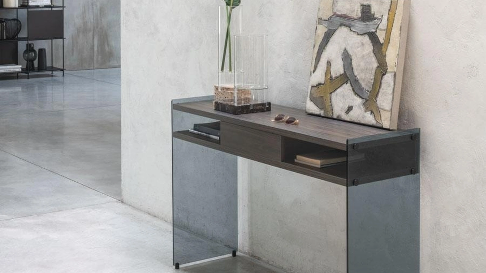 Mobile ingresso May in laminato ecologico di Pezzani