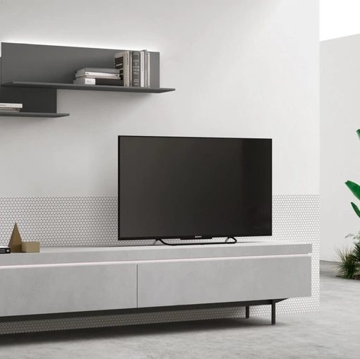 Mobile Porta Tv con piedini sm2354 di Maronese