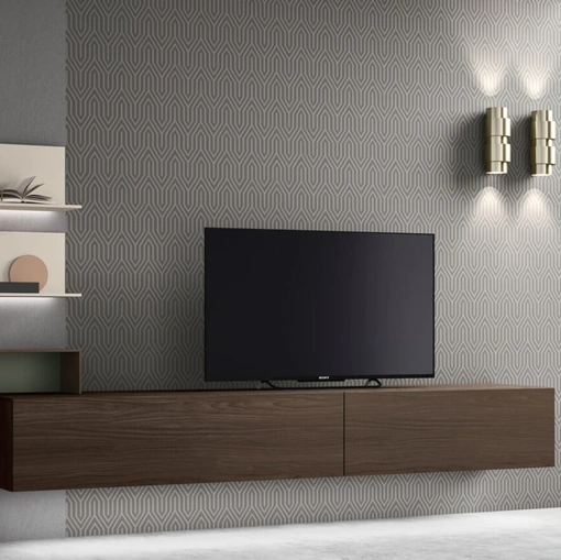 Mobile Porta Tv sospeso sm2358 di Maronese