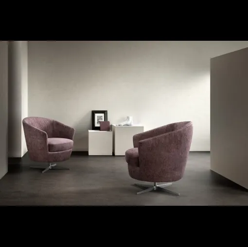 Poltroncina in tessuto Moon Small di Samoa