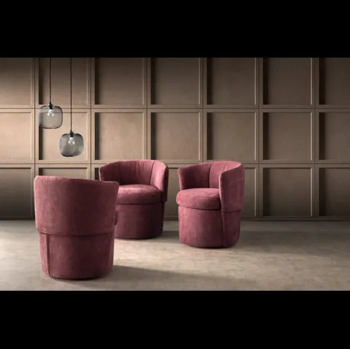 Poltroncina in tessuto Peggy di Samoa