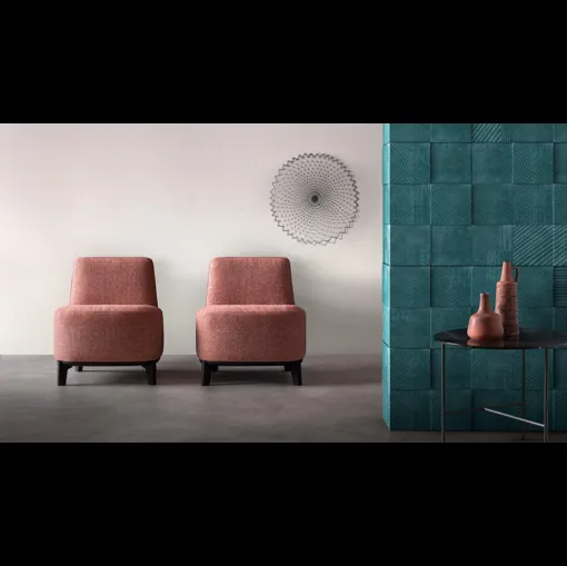 Poltroncina in tessuto Dory di Samoa
